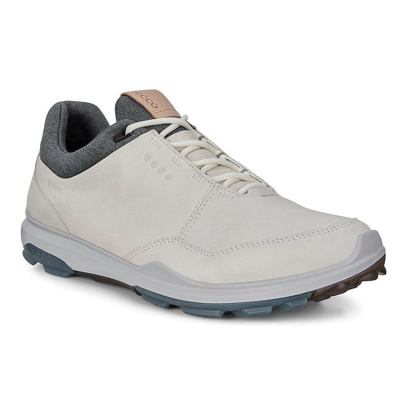 Men Ecco M Golf Biom Hybrid 3 - Gore-Tex White - India CQFZBE416